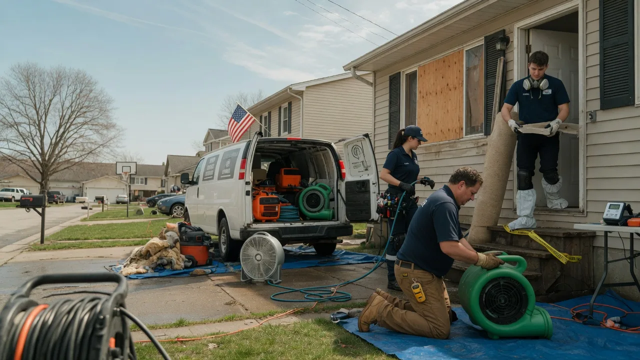 Water Damage Restoration in Hoffman, MN near me